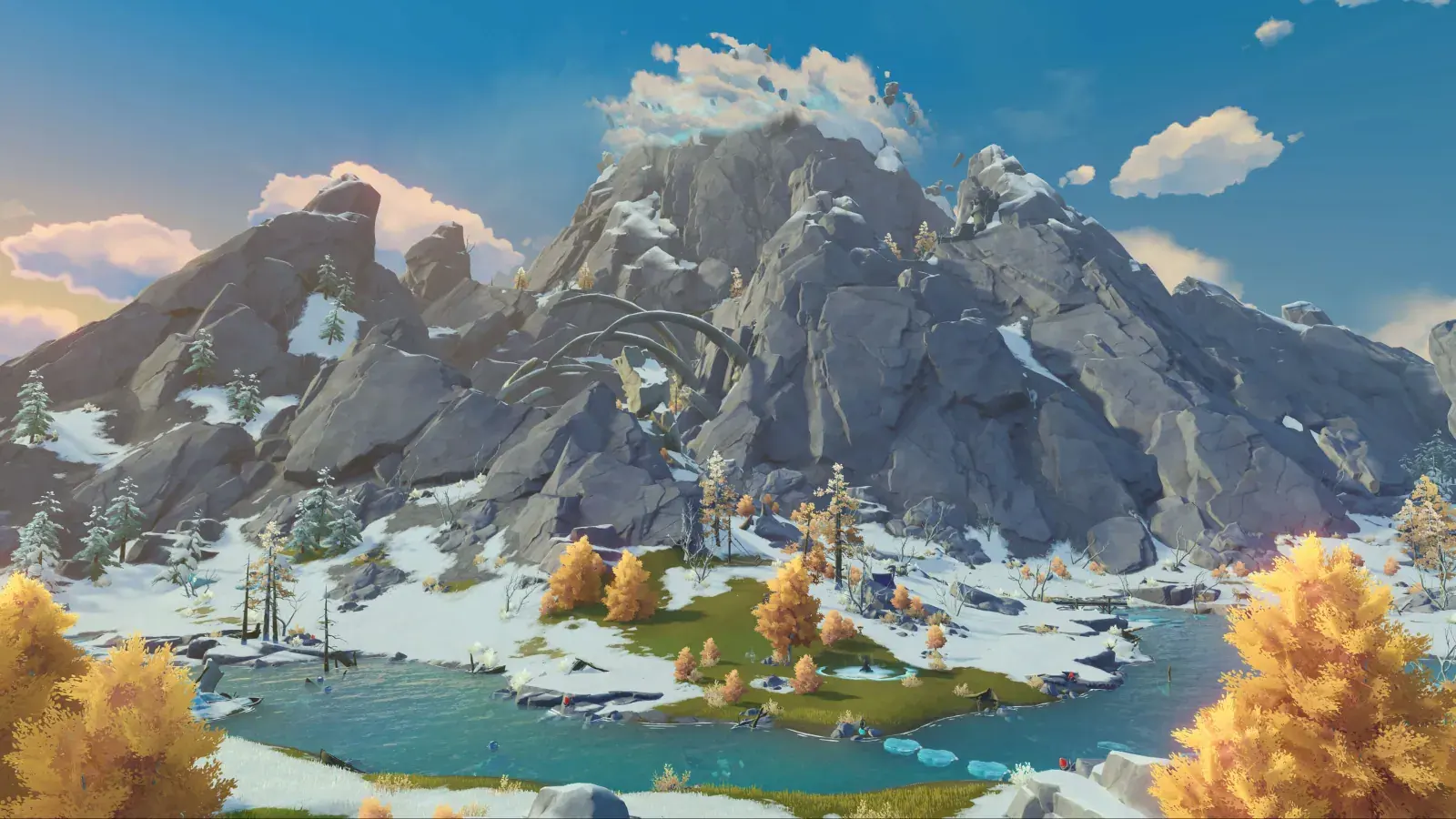 Dragonspine, Autumn Snow
